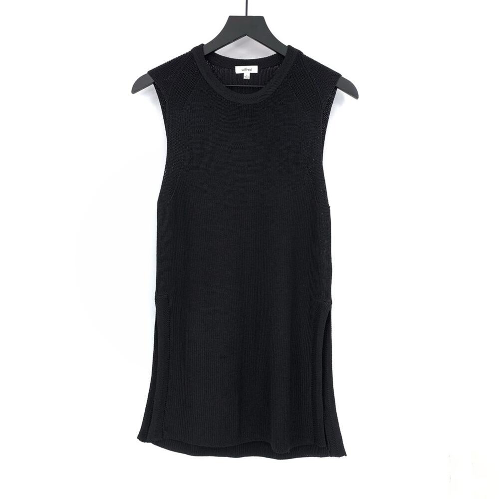 WILFRED Palmier Tunic Sweater Black S